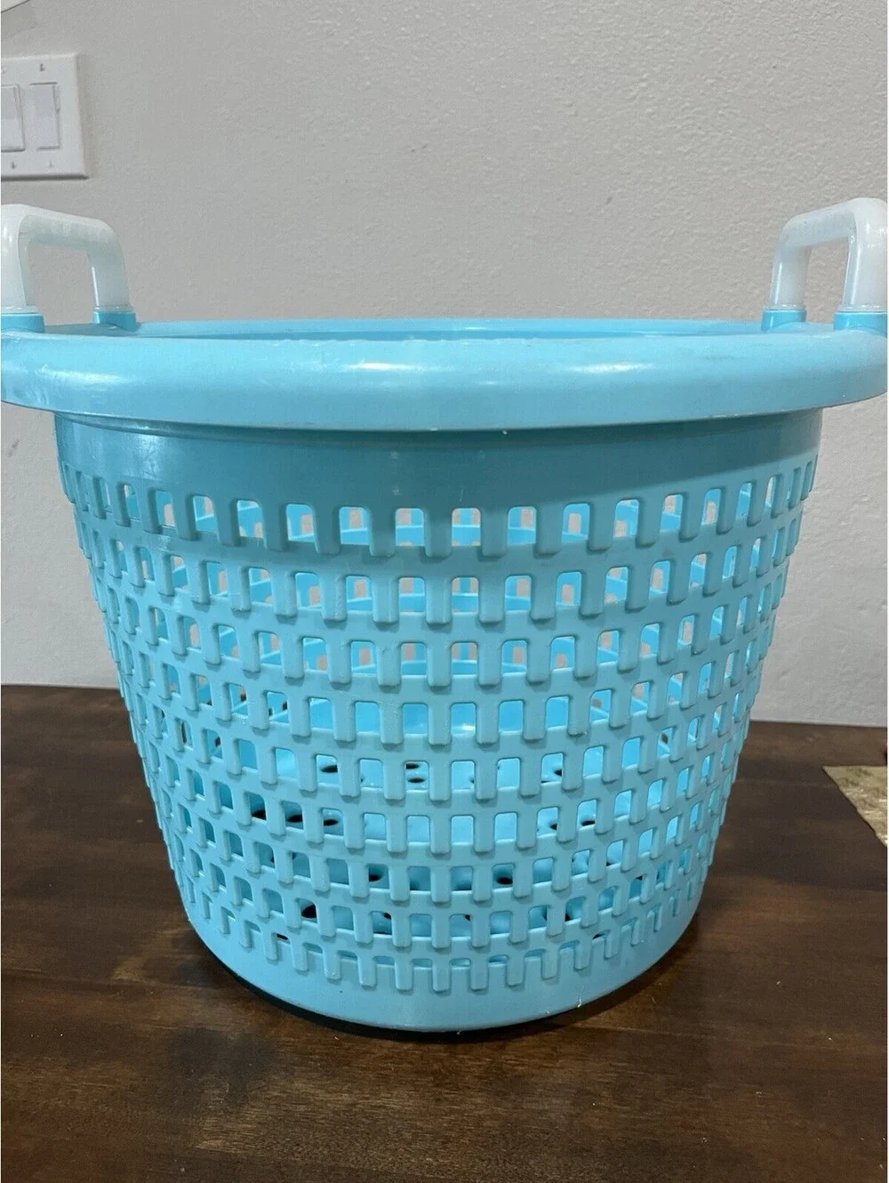 Joy Fish Handy Fish Basket Pool Skimmer Basket Plastic Sturdy Aqua 16” By 12”